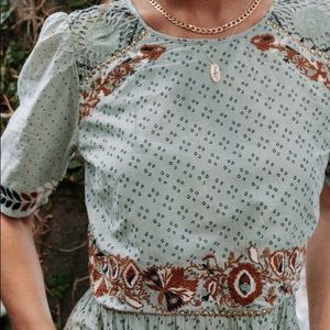 Spanish Embroidered Maxi Dress from Böhme